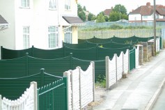 Classic Green used by Walsall housing group on a regeneration project.